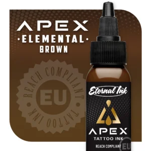Eter Tattoo Supplies - Eternal Ink - APEX ELEMENTAL BROWN 30ML