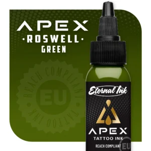 Eter Tattoo Supplies - Eternal Ink - APEX ROSWELL GREEN 30ML