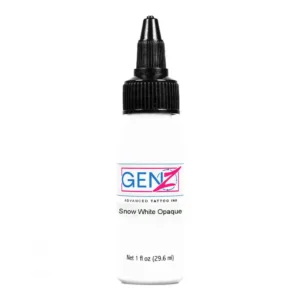 Intenze Z Snow White Opaque 30ml Tus Tatuaj