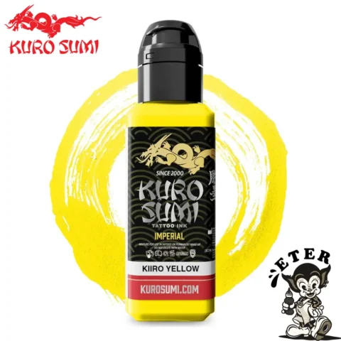 Kuro Sumi Imperial Tattoo Ink - Kiiro Yellow