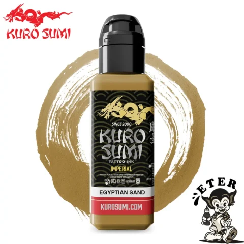 Kuro Sumi Imperial Tattoo Ink - Egyptian Sand tus tatuaj