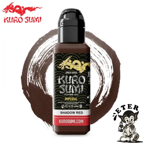 Kuro Sumi Imperial Tattoo Ink - Shadow Red tus tatuaj