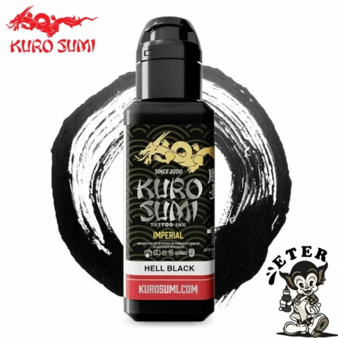 Kuro Sumi Imperial Tattoo Ink - Zhang Po - Hell Black