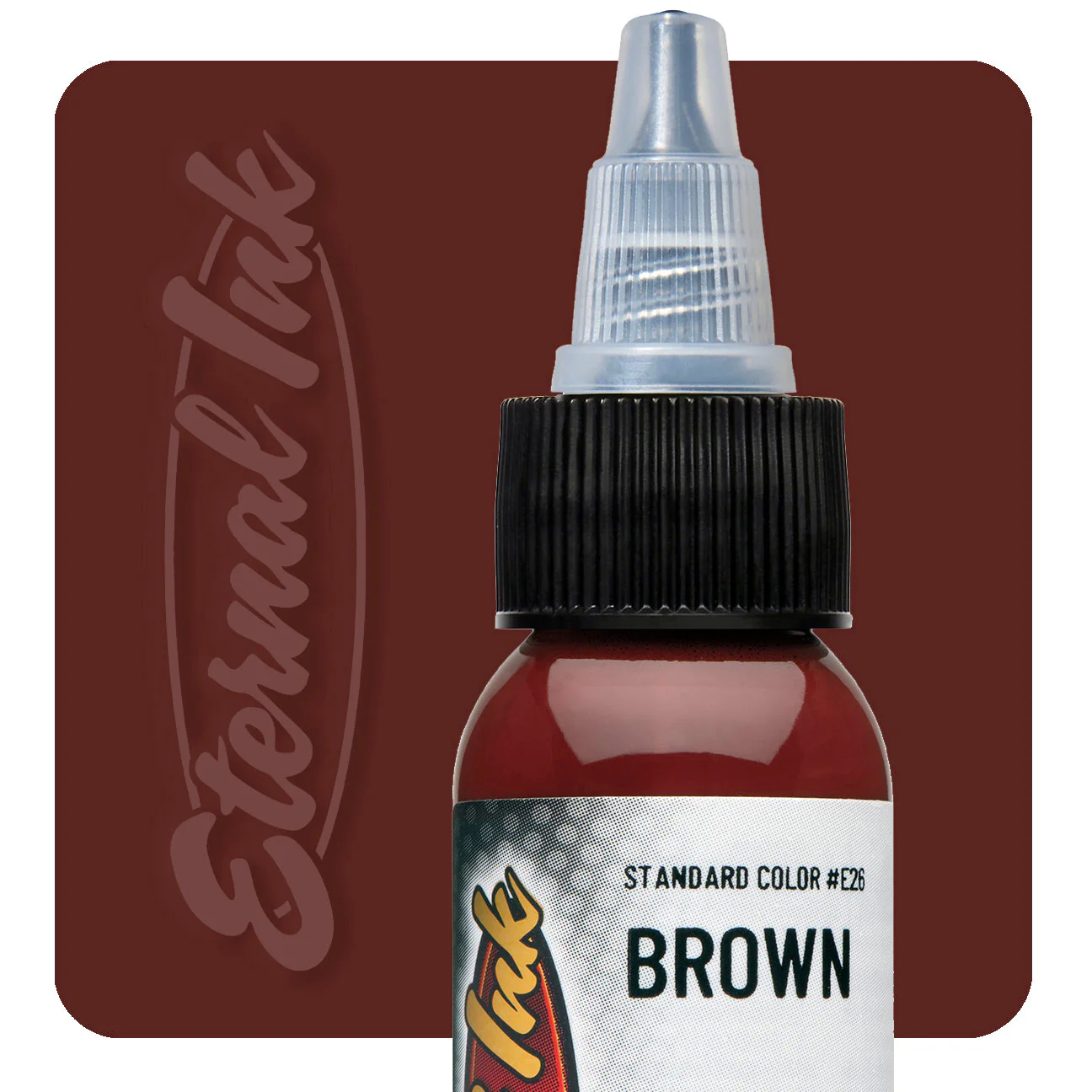 Tus Tatuaj Eternal ink 13ml 30ml 60ml 120ml EterTattoo Supplies - Tattoo Ink - brown