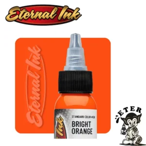 Tus Tatuaj Eternal ink 13ml 30ml 60ml 120ml EterTattoo Supplies - Tattoo Ink - bright orange