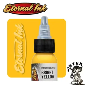 Tus Tatuaj Eternal ink 13ml 30ml 60ml 120ml EterTattoo Supplies - Tattoo Ink - bright yellow