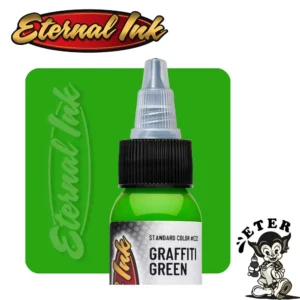 Etertattoo - Eternal Ink - Tus Desen Tus Tatuaj Graffiti Green 15ml 30ml