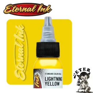 Tus Tatuaj Eternal ink 13ml 30ml 60ml 120ml EterTattoo Supplies - Tattoo Ink - lightning yellow