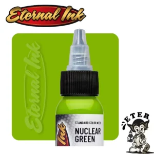 Tus Tatuaj Eternal ink 13ml 30ml 60ml 120ml EterTattoo Supplies - Tattoo Ink - Nuclear Green