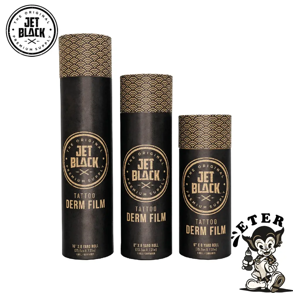 JET BLACK - Derm Film Protectie & Vindecare Waterproof