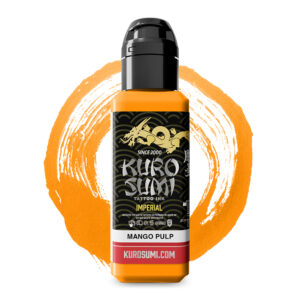 Kuro Sumi Imperial Tattoo Ink - Mango Pulp tus tatuaje
