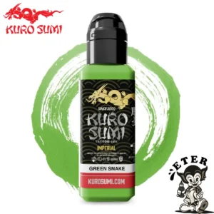 Kuro Sumi Imperial Tattoo Ink - Green Snake (EU REACH Version)