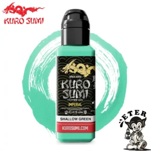 Kuro Sumi Imperial Tattoo Ink - Shallow Green tus tatuaj