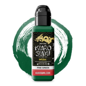 Kuro Sumi Imperial Tattoo Ink - Pine Green tus tatuaje