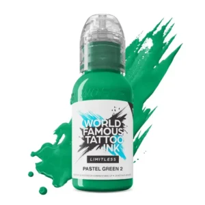 World Famous Tattoo Ink Tus Tatuaj Ad Pancho Pastel Green 2