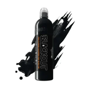World Famous Tattoo Ink Tus Tatuaj Blackout Black