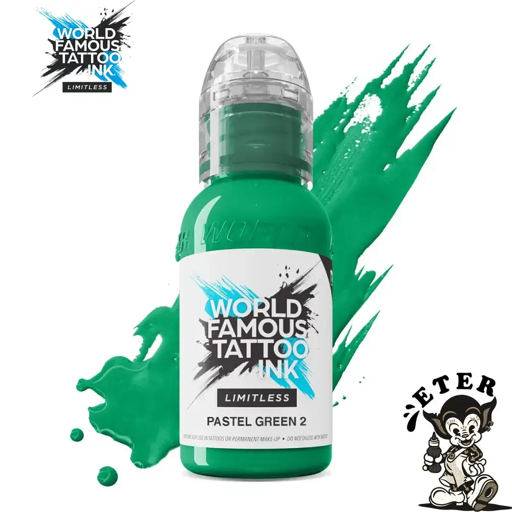 World Famous Ink Limitless - AD Pancho Pastel Green 2 V2 30ml