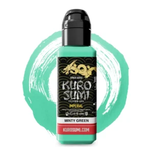 Kuro Sumi Imperial Tattoo Ink - Minty Green tus tatuaje