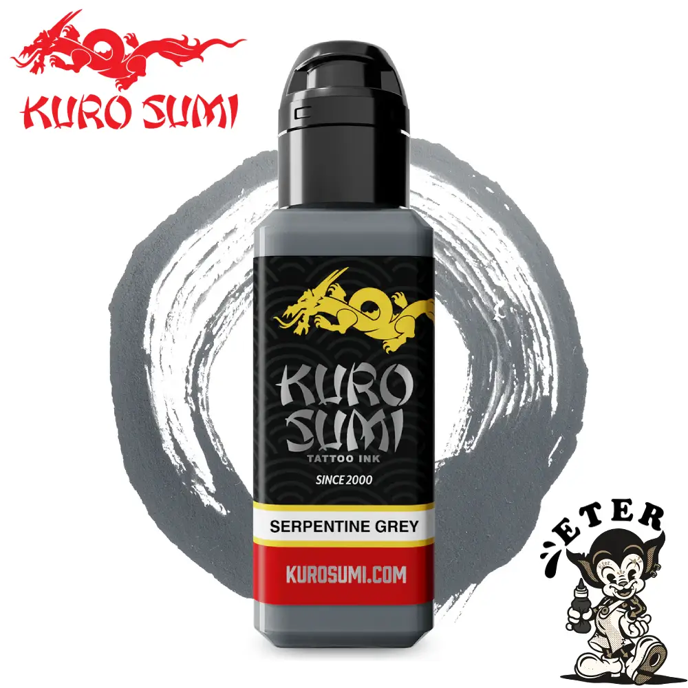 Kuro Sumi Imperial Tattoo Ink - Serpentine Grey
